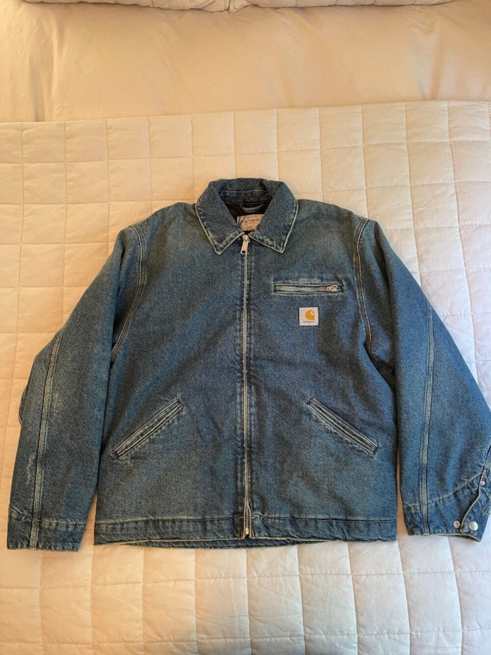 Carhartt WIP OG Detroit Jacket Denim NWT Size M